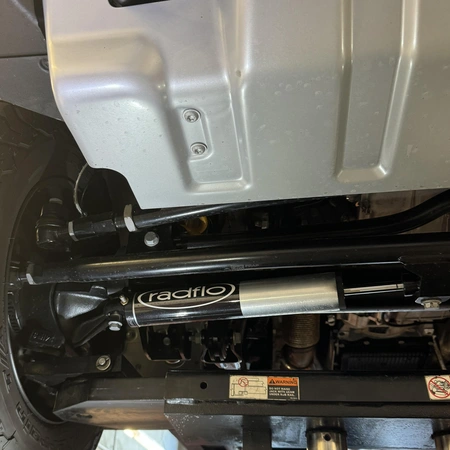 Radflo RST 2.5 Steering Damper for INEOS Grenadier. Photo 1