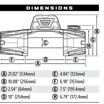WARN VR EVO 12S – 12,000LB WINCH. Photo 2